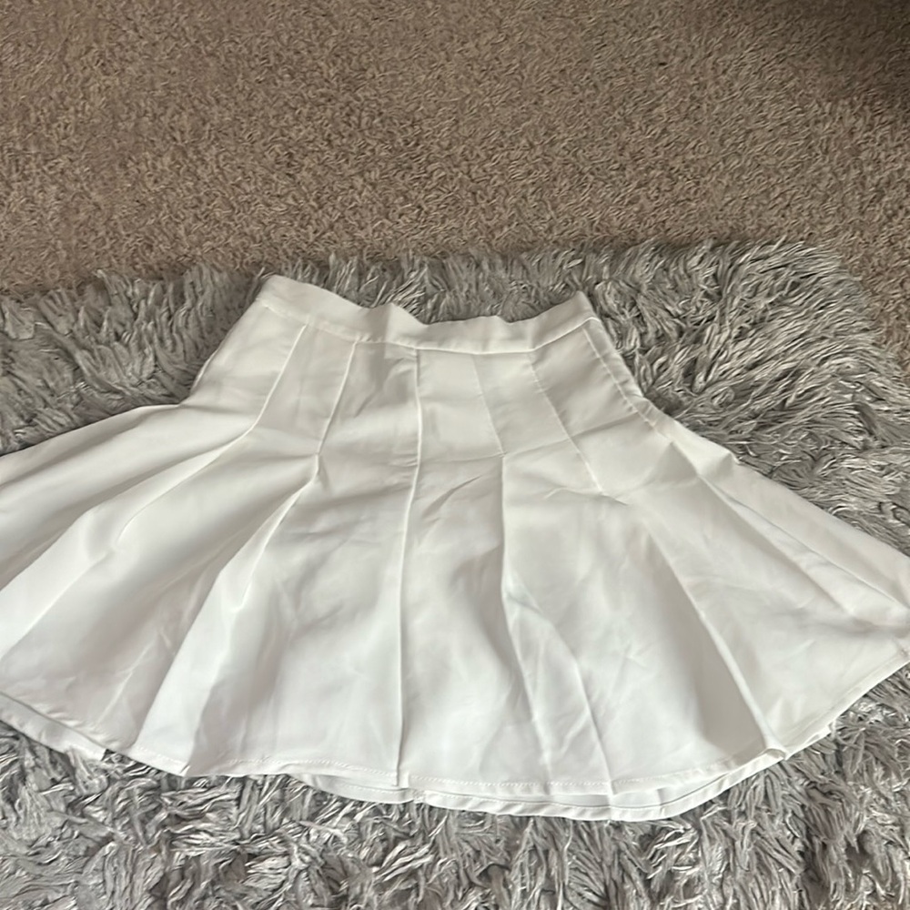White Tennis Skirt